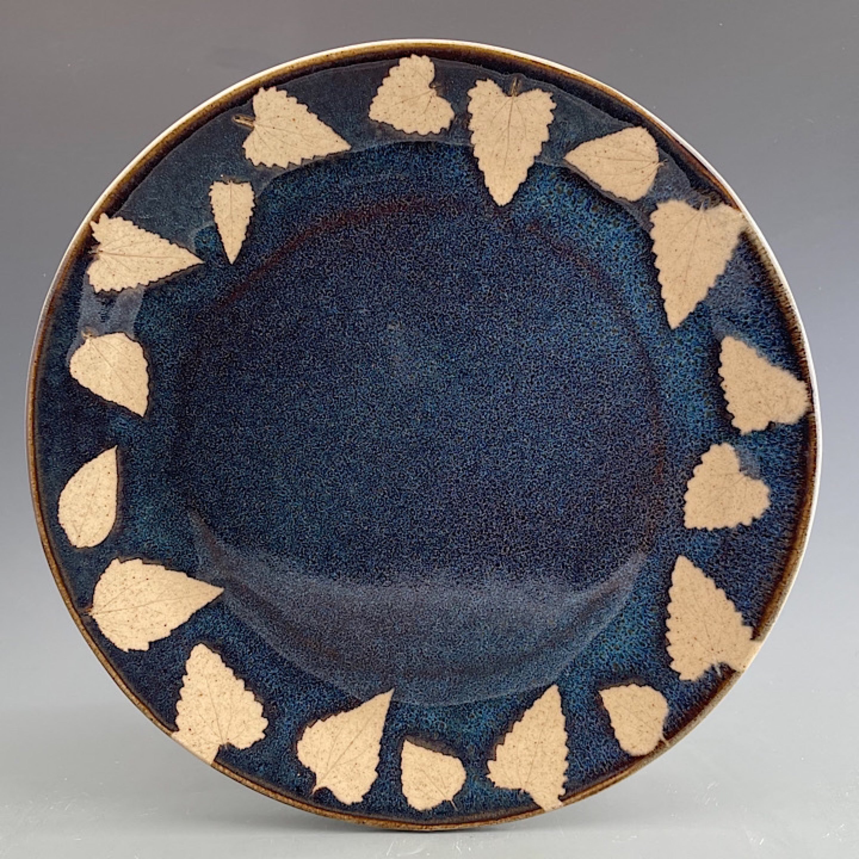Large Plate Dark Anise | Kaleidoscope Pottery
