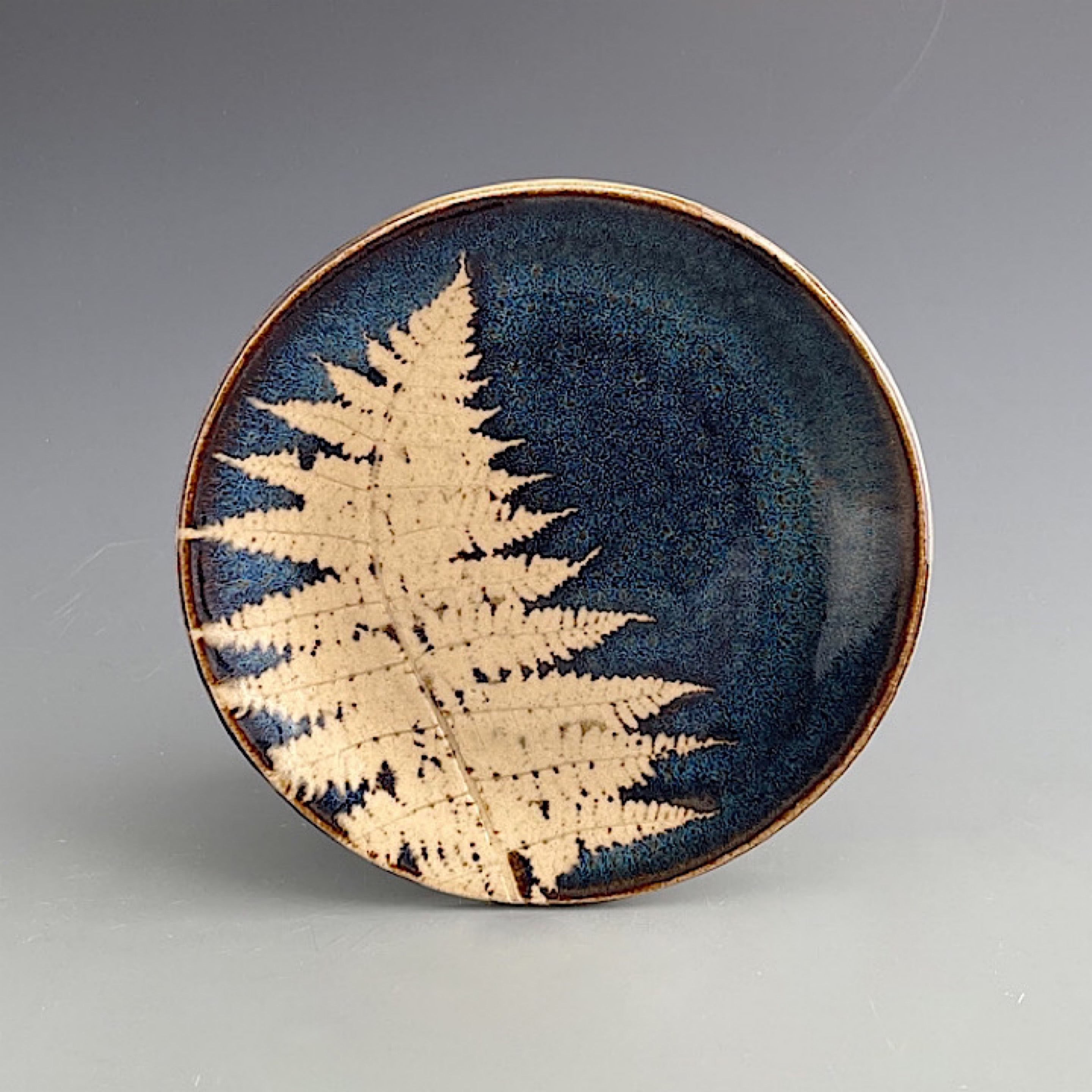 Fern Dark Small Plate